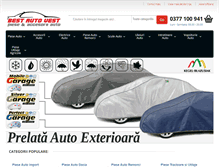 Tablet Screenshot of bestautovest.ro